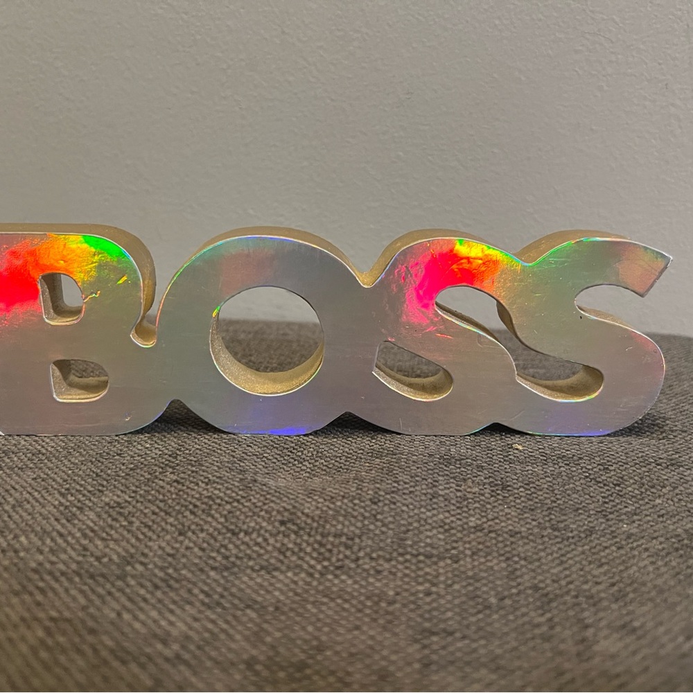 Luminous Holographic Desk Decor/Paper Weight
